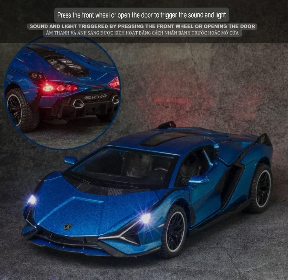 Lamborghini 1:24 Scale Blue