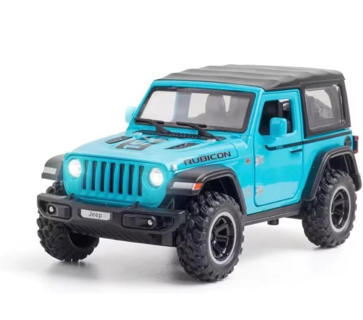 Jeep Rubicon 1:24 Scale Blue