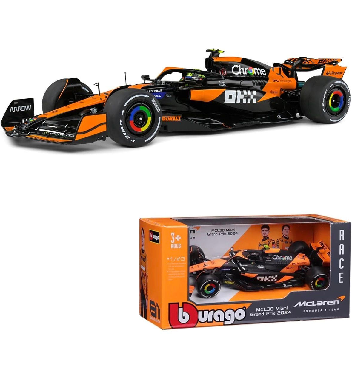 F1 Mclaren Team 1:43 Scale